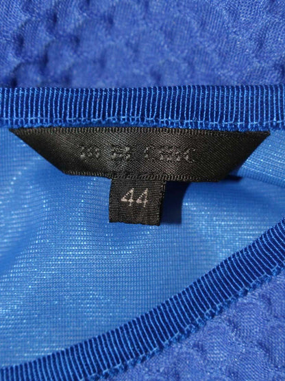 トゥービーシック W7P05-142-20 カットソー 44 ブルー エンボス加工 IT5BSW3YV174