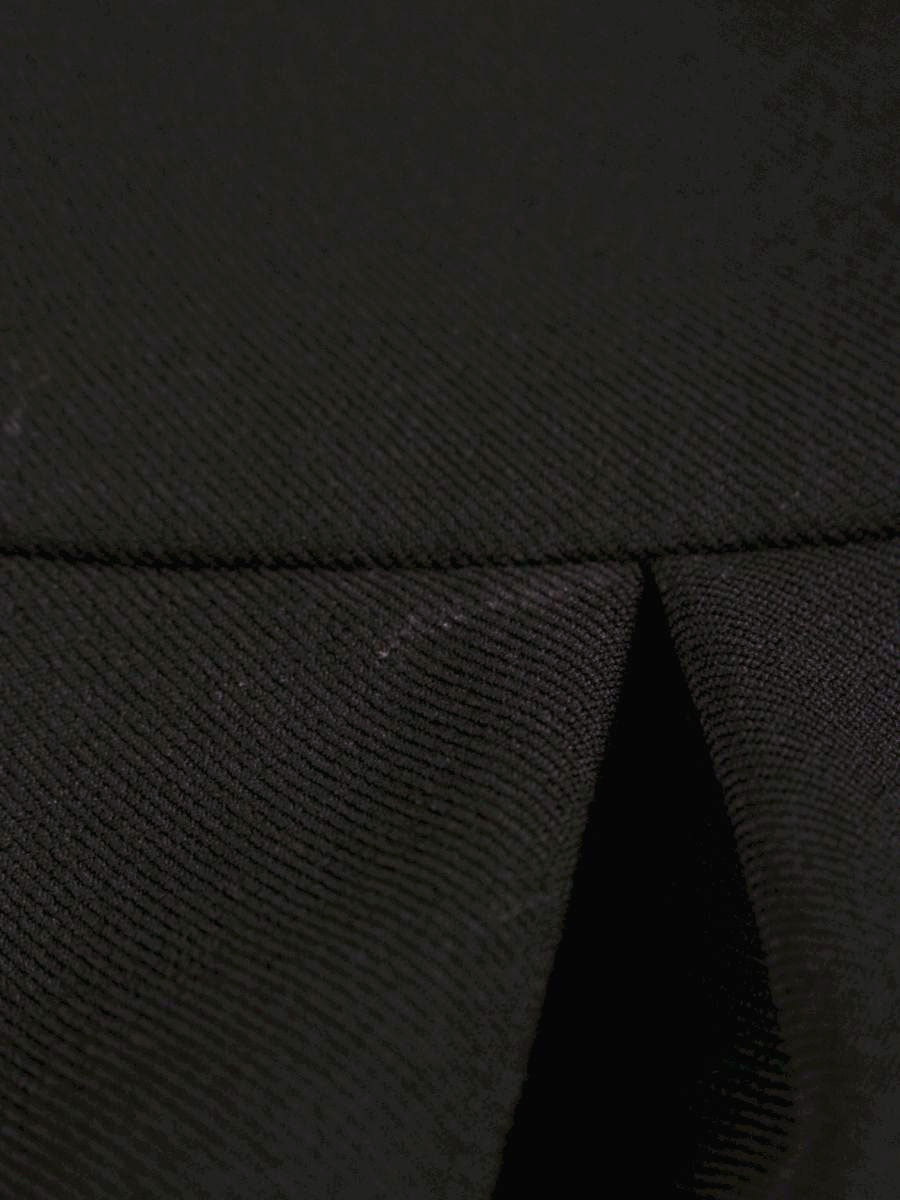 ルネ basic 5946010 ワンピース 36 ブラック ストレッチ素材 インパーテッド IT6QR475YUHT