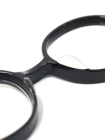 エフェクター bend メガネ ブラック セルフレーム フルリム ラウンド ITBELELGYF4K