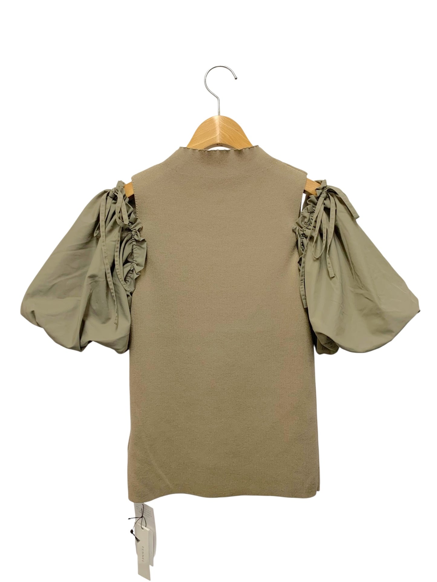 フェンネル A-201F ニット 9 グレージュ 2way ハイネック IT2CWBLRCJZ4 【SALE】