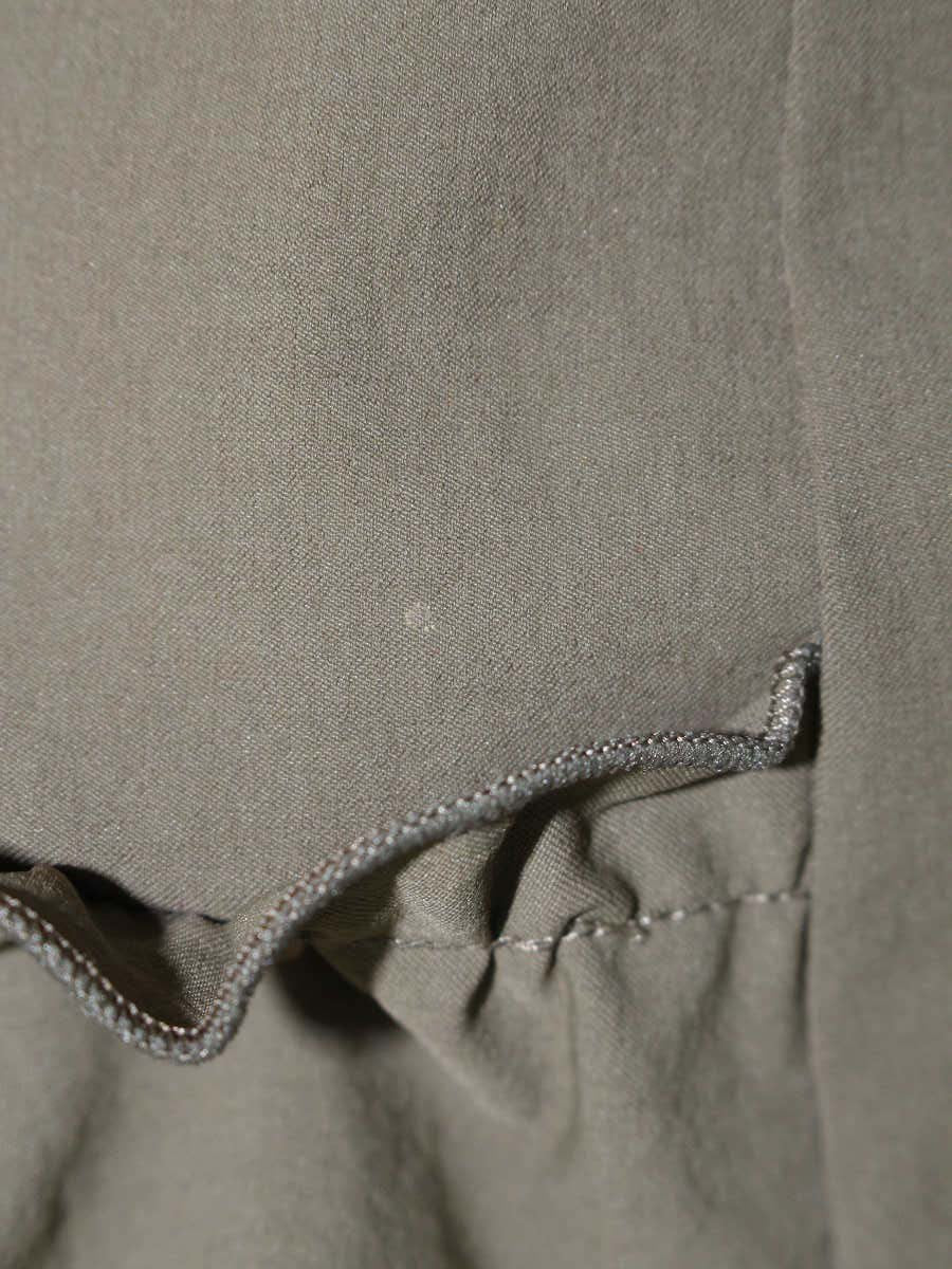 エムズグレイシー 217505 スカート 38 カーキ Aライン ITRKANCHD41G