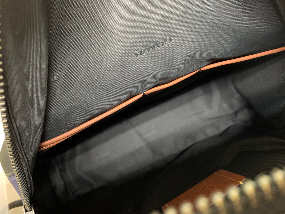 コーチ CHARTER BP PATCHW CV929 BLACK MULTI. バックパック マルチカラー パッチワークレザー IT4Z98LYKC0Z