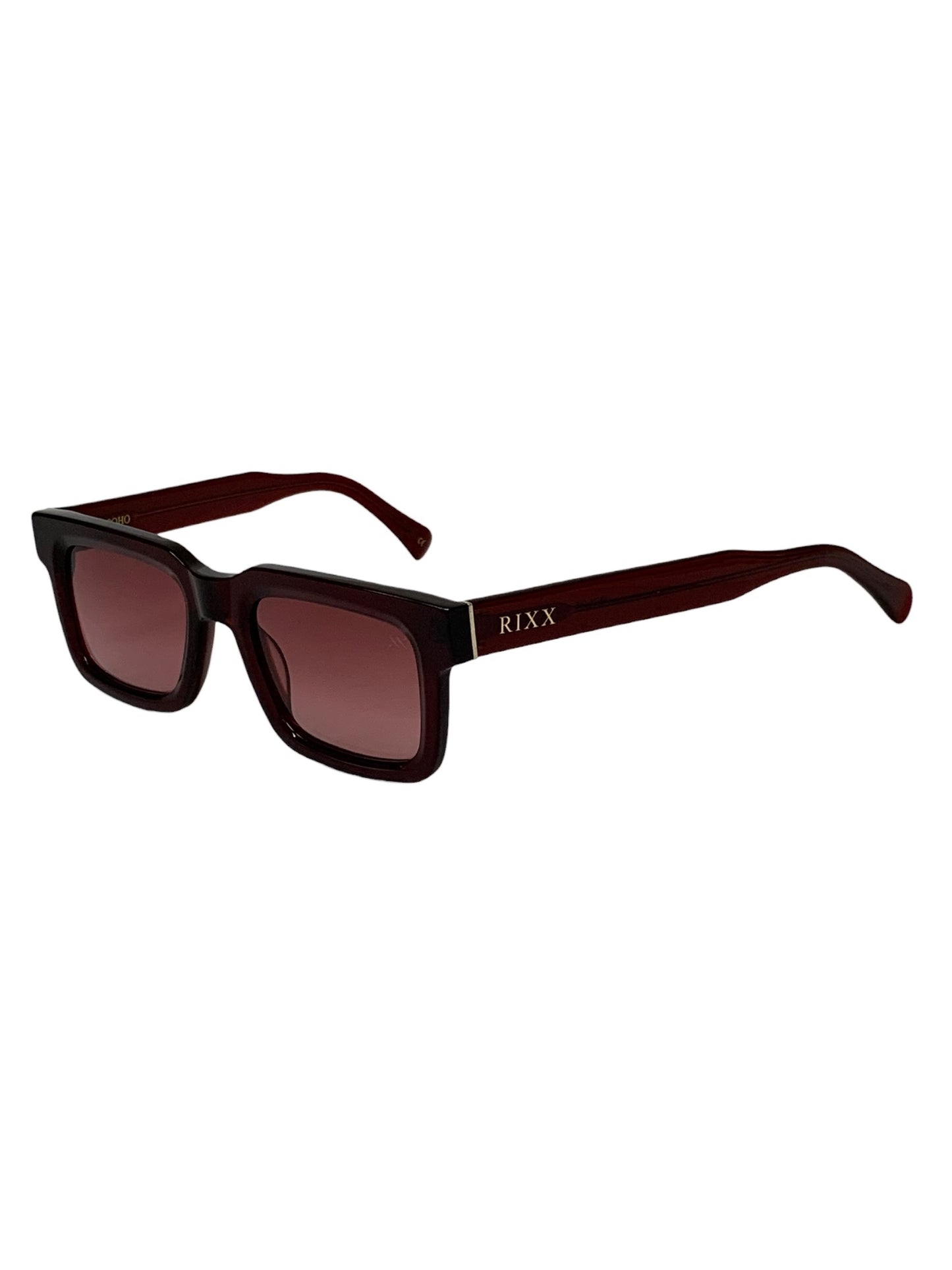 RIXX Eyewear SOHO RXOHO04 サングラス スクエア チェリーレッド IT6UZR62Q4IQ
