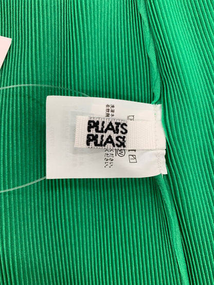 プリーツプリーズイッセイミヤケ PP41FK291 ノースリーブカットソー 3 グリーン ITDVVGXI3SR8