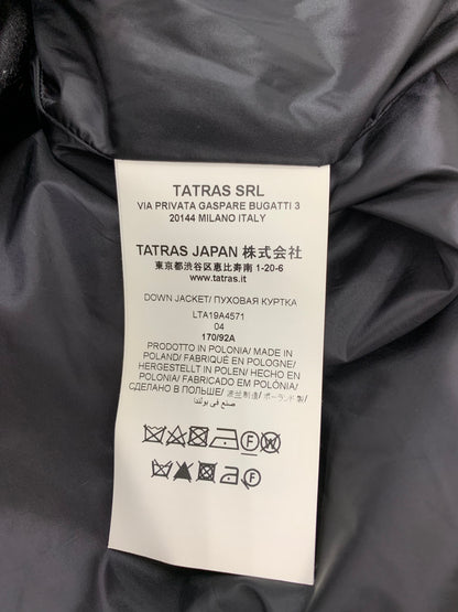 タトラス LAVIANA LTA19A4571 ロングダウンコート 04 ブラック ファー IT3VS0WVXS8G