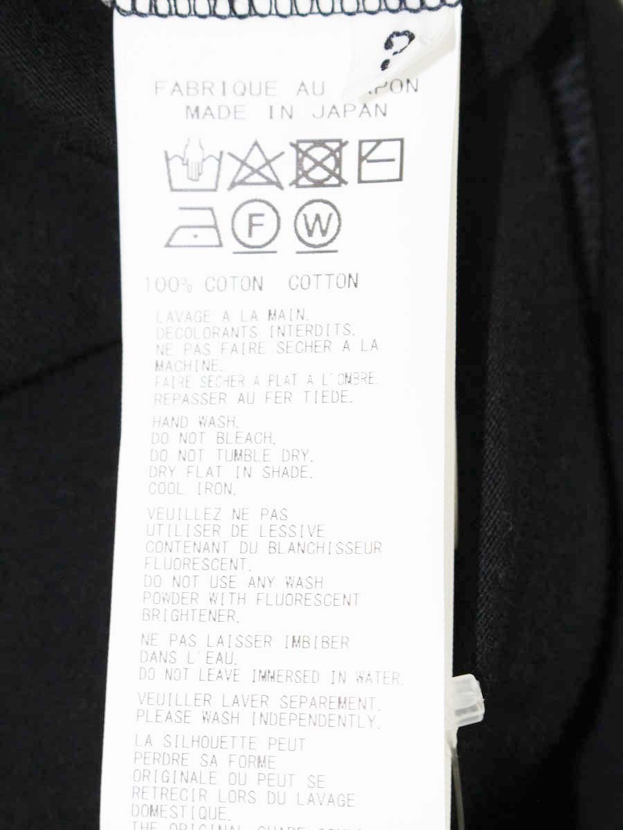 ヨウジヤマモト HO-T02-070 Tシャツ 3 ブラック オーバーサイズ ITP4MH7XSRDH