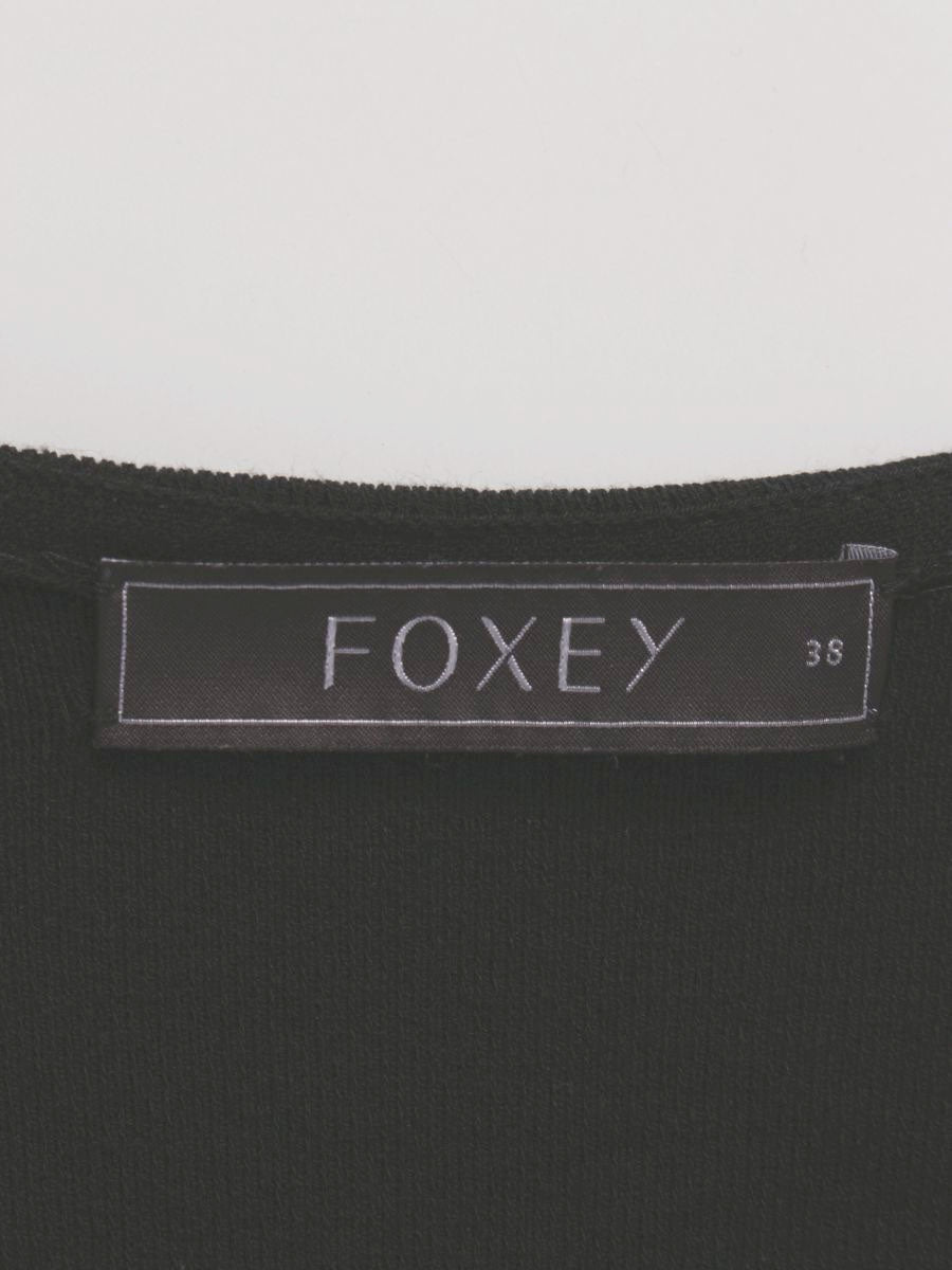 フォクシーブティック Knit Dress 31171 ドレス ワンピース  38 ブラック クールマーメイド ニット ITG2GHX3JKWW