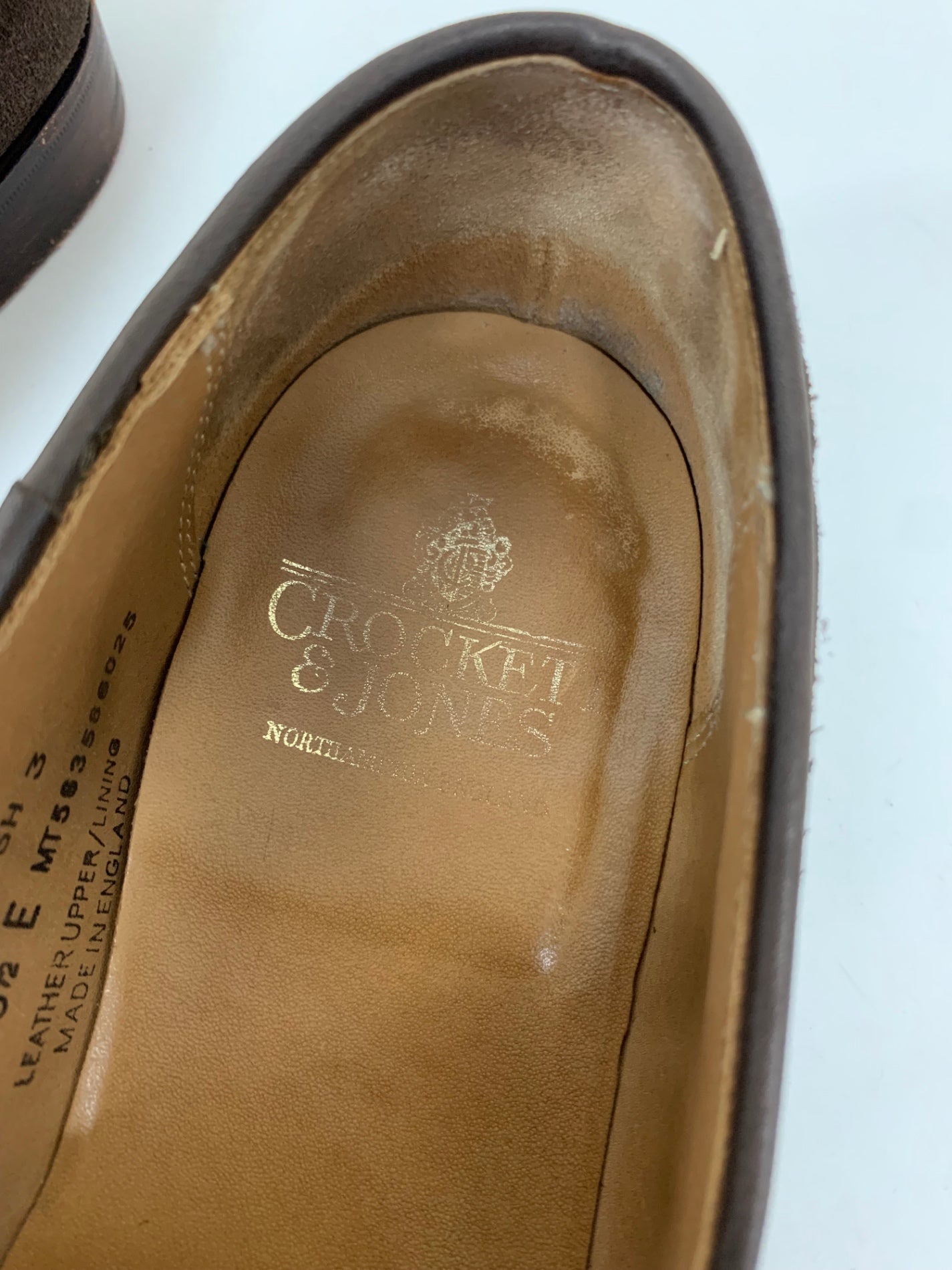 クロケット&ジョーンズ 26212 タッセルローファー 6.5E ブラウン スエード ITATDB6CVHYV