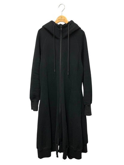 レギュレーション ヨウジヤマモト Liy/C BRUSHED FRENCH TERRY HOODED TRACK DRESS FM-D51-002 ワンピース 2 ブラック ITDPPYDK4280