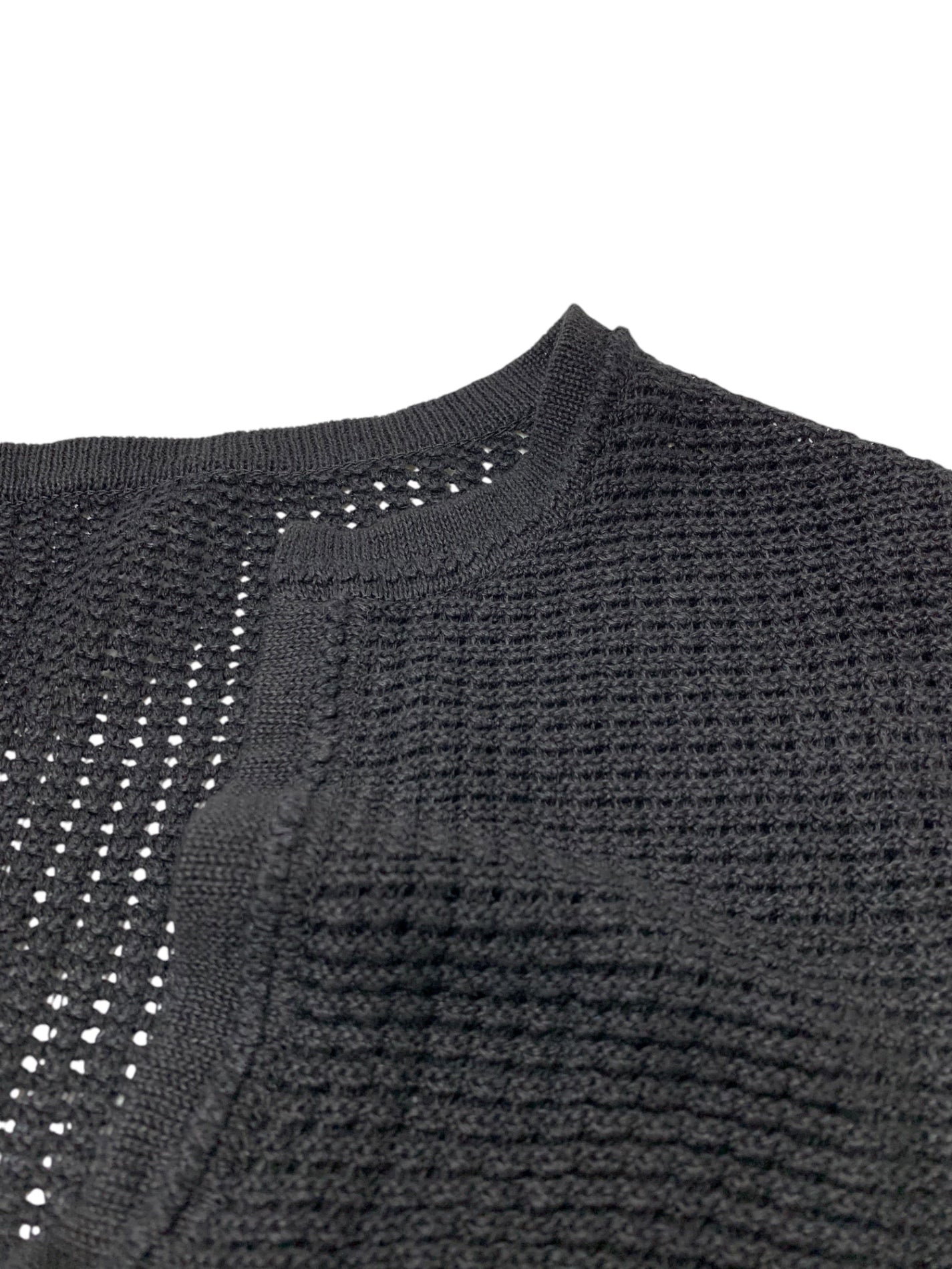 フォクシーブティック Cardigan Aldila 43769 カーディガン 40 ブラック 透かし編み ITWTUKC2NN6O