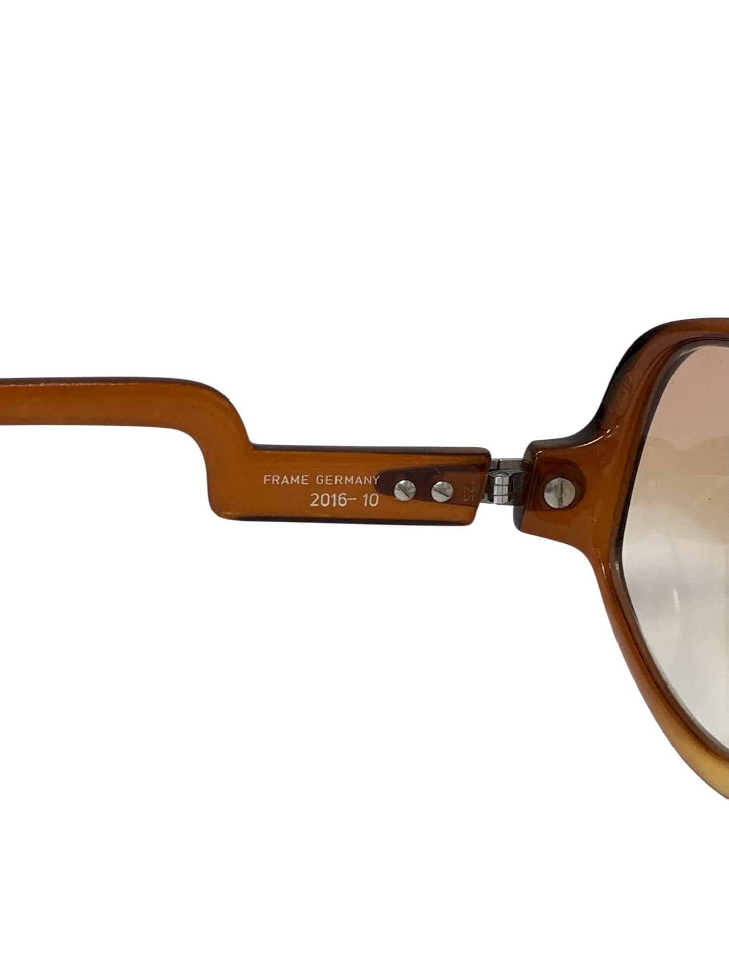 クリスチャンディオール 2016-10 メガネ ブラウン セルフレーム フルリム ヴィンテージ MADE IN GERMAN ITAO8666PEA6 【SALE】