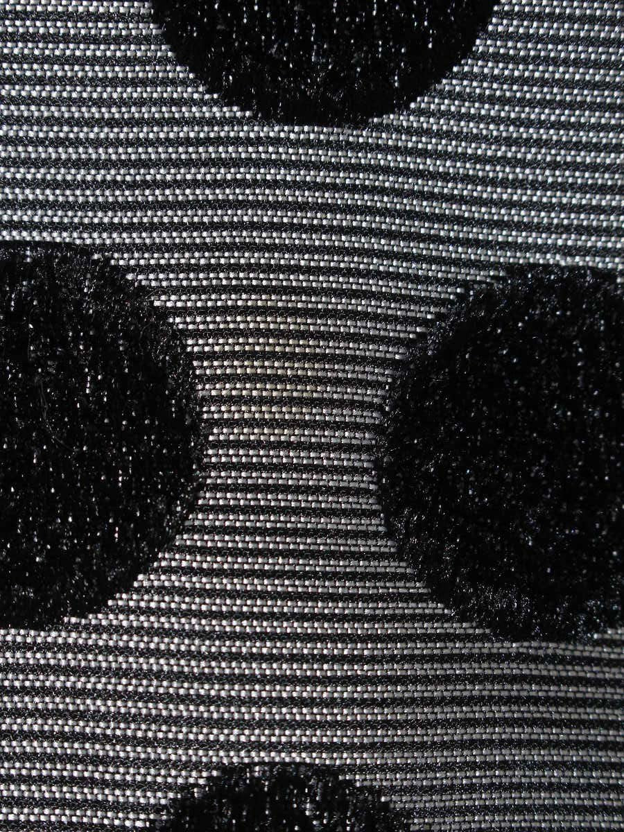 エムズグレイシー 921565 ワンピース 38 グレー ドット 水玉 IT7O4XFWUHRV