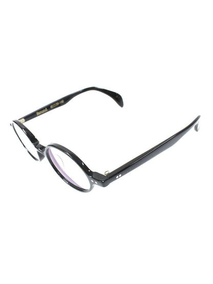 ツェツェ ROUNDO メガネ 眼鏡 ブラック セルフレーム フルリム オーバル ITI6NMCEDDHK