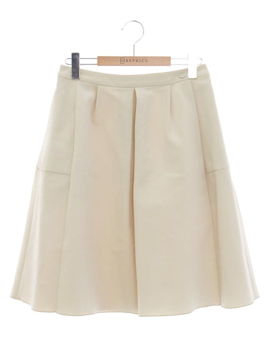 フォクシーニューヨーク 35733 スカート 40 ベージュ ITE7PN8ZYTYK