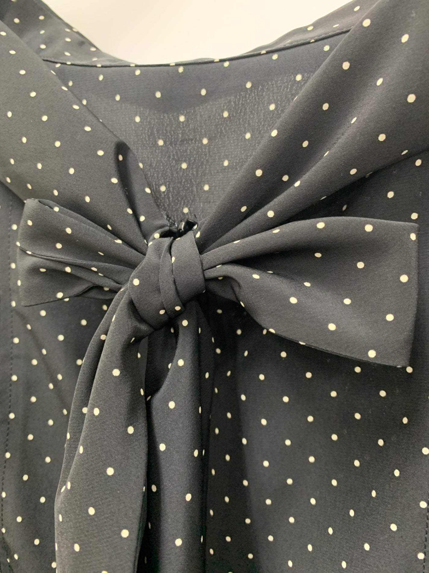 フォクシーブティック Blouse Dottie ドッティ 45622 ブラウス 42 ブラック ドット 水玉 ITU0BWCVS200
