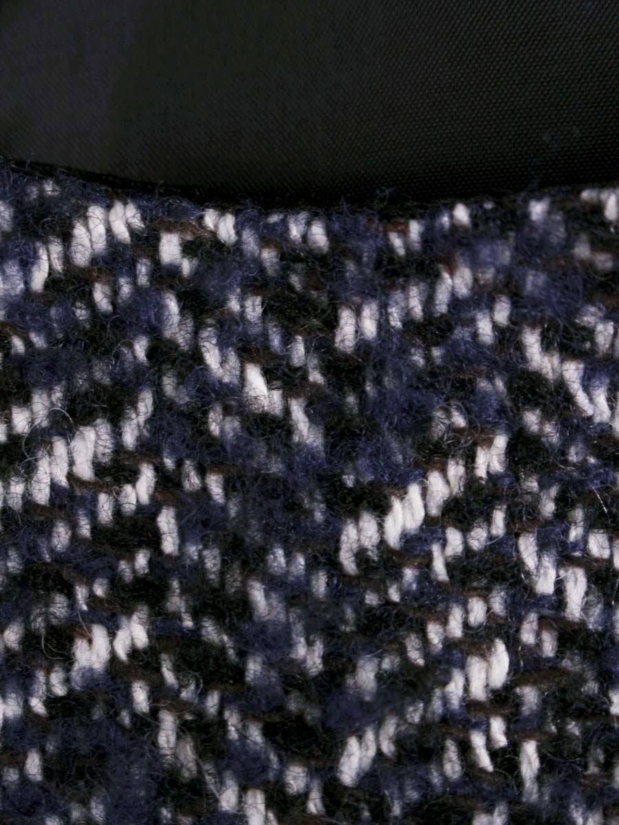 アナイ 14326-24-95-360 ワンピース 36 ネイビー/ブラック ツイード ITF31PTU48PW 【SALE】