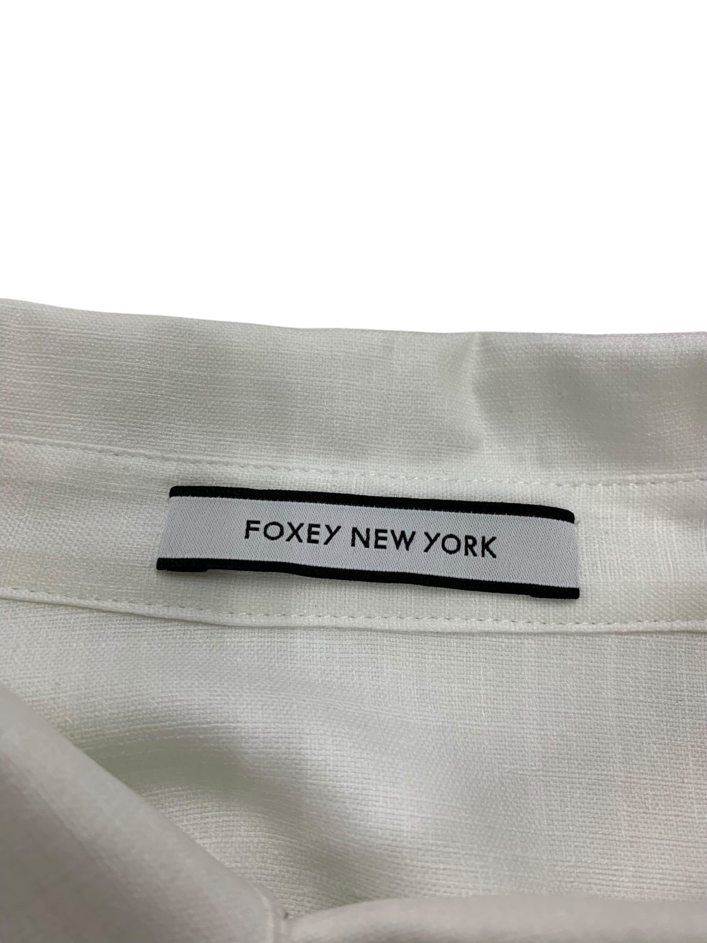 フォクシーニューヨーク Beatrix Blouse 42733 シャツ ブラウス 40 ホワイト ITW9K48WJAO0