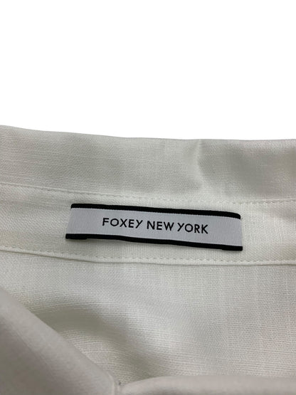 フォクシーニューヨーク Beatrix Blouse 42733 シャツ ブラウス 40 ホワイト ITW9K48WJAO0