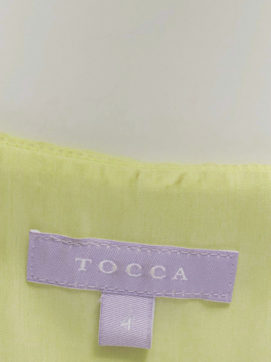 トッカ OPTOIM0240 ワンピース 4 イエロー フロントボタン ITMZ2L5NF754 【SALE】