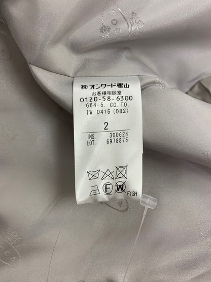 トッカ FANTASIA COTOIW0415 ジャケット 2 パープル ショートコート フェイクファー ITGHUQILPA7I