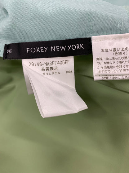 フォクシーニューヨーク スカート ポプリ 29148 38 グリーン IT4SONVX0X3C