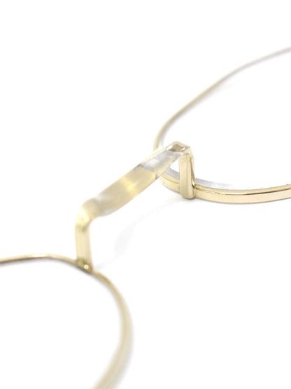 金子眼鏡 VINTAGE KV-111 メガネ ゴールド チタンフレーム フルリム オーバル ITG4AYTWKGNK 【SALE】