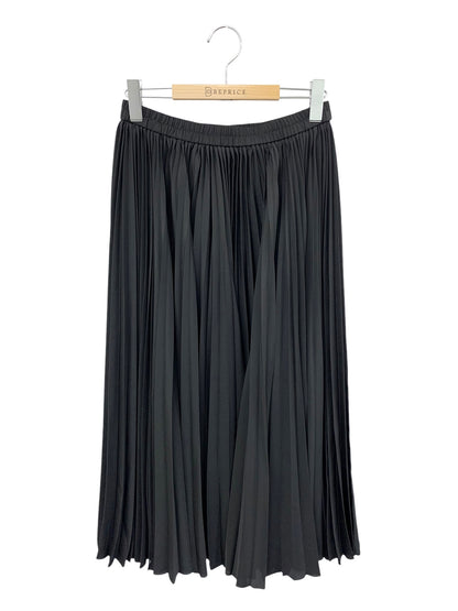 セオリーリュクス Refined Pleats Pilil Skirt 03-4307313-050-038 38 ブラック ‘24 ITAEC4UXSVTW