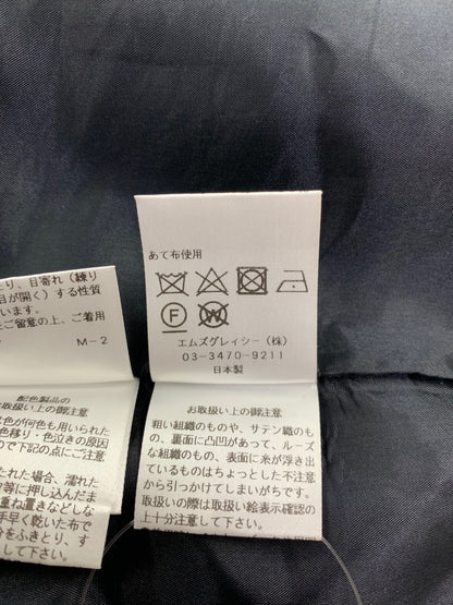 エムズグレイシー 411504 36 ブラック ローズプリント ジャガードワンピース IT7A7ATIJ0PS