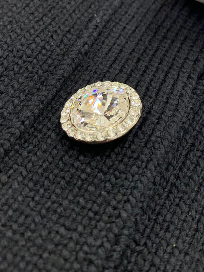 フォクシーニューヨーク collection Etoile Brillante 41249 カーディガン 40 ブラック ITN3HXYU6A4E