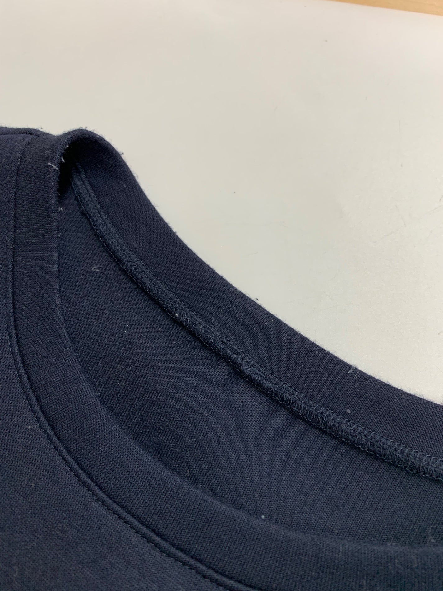 デイジーリン 07136 ジャージーフリルワンピース 38 ネイビー ITFRNPDSRRIF