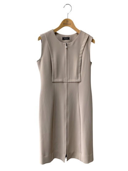 ポンヌフ AH1005 ワンピース 1 ベージュ ジップアップ ITL39CDJ531A