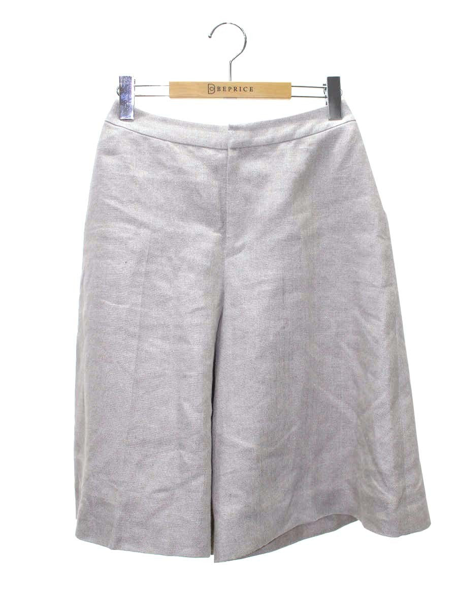 フォクシーブティック The Colette Shorts 42577 パンツ 38 ベージュ リネン 麻 IT1I02VL4N9C