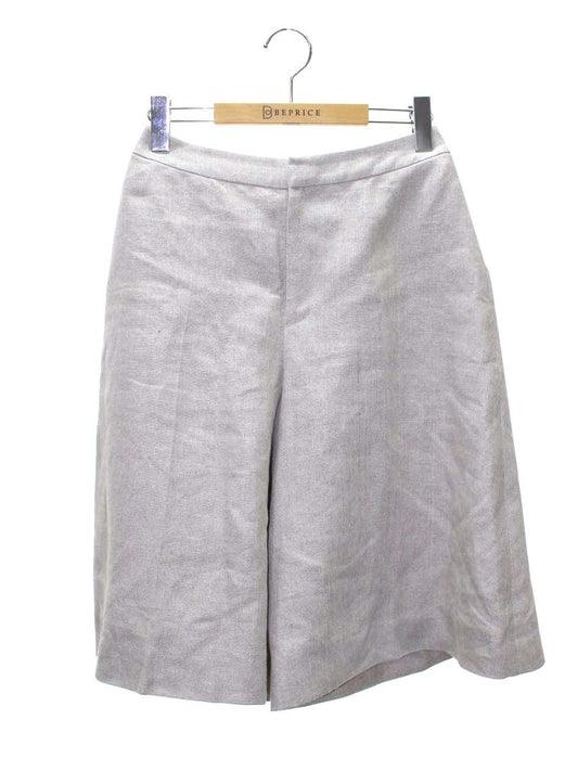 フォクシーブティック The Colette Shorts 42577 パンツ 38 ベージュ リネン 麻 IT1I02VL4N9C