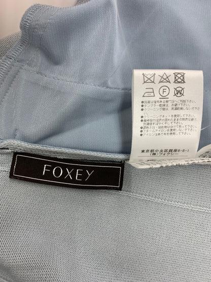 フォクシーブティック dress 40101 ワンピース 38 ブルー ITYALBV0UOA2