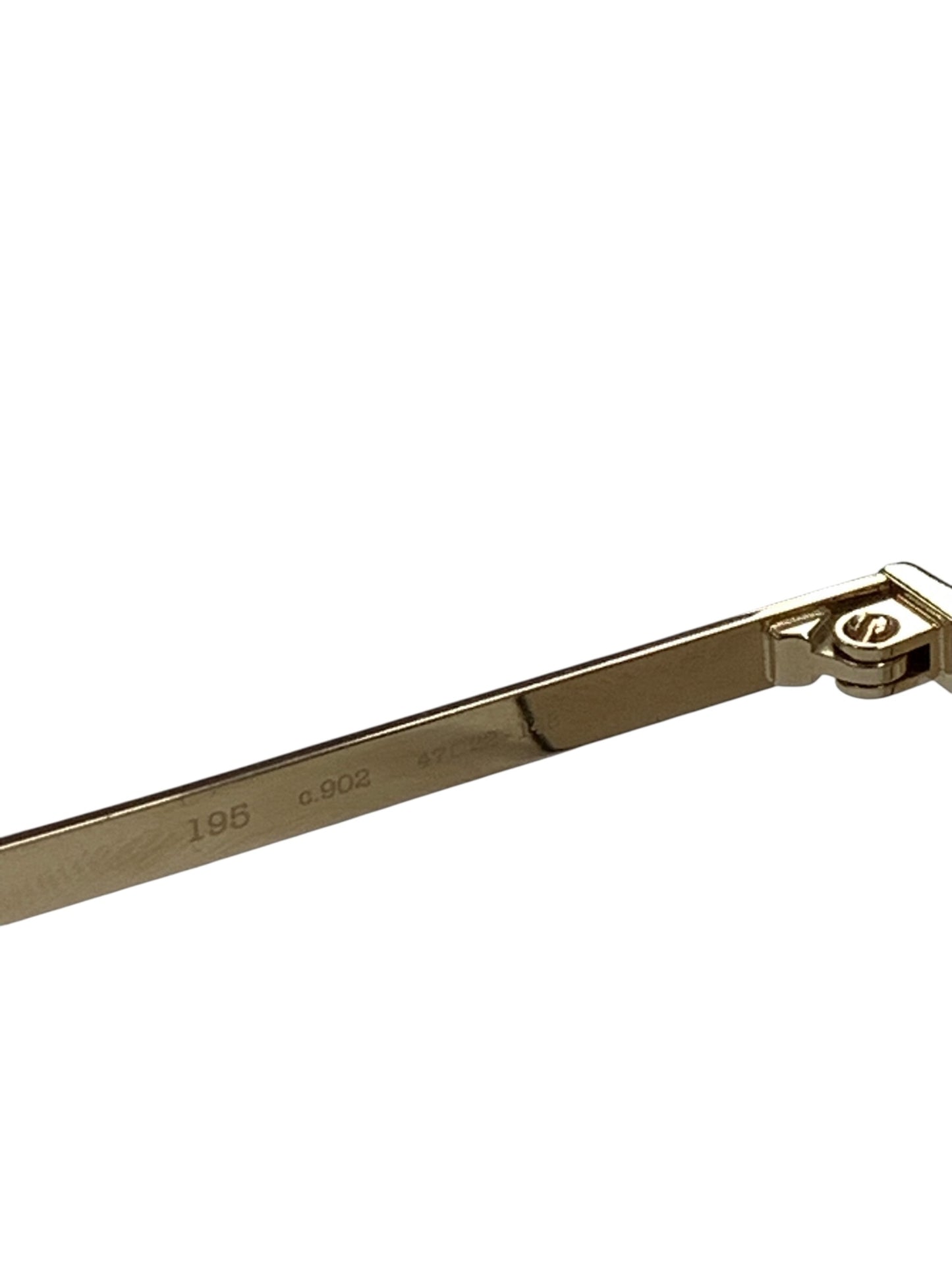 アイヴァン7285 195 メガネ ゴールド メタルフレーム フルリム ティアドロップ ITSH5UI969TS