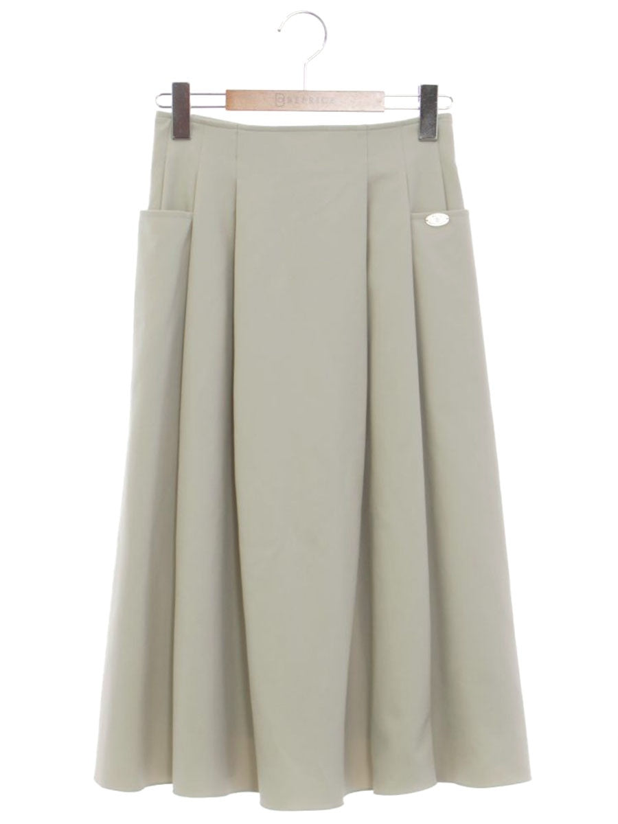 ルネ 5214010　 スカート 34 ベージュ フレアー ITZW3537B74G