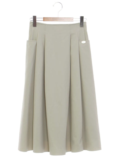 ルネ 5214010　 スカート 34 ベージュ フレアー ITZW3537B74G