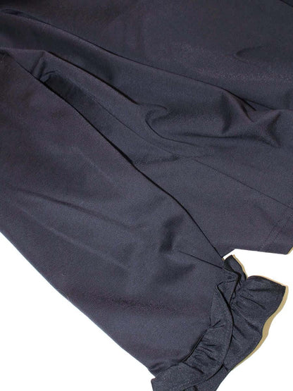 エムズグレイシー 215304  カットソー 38 ネイビー フリル ITO9JDAHBK40