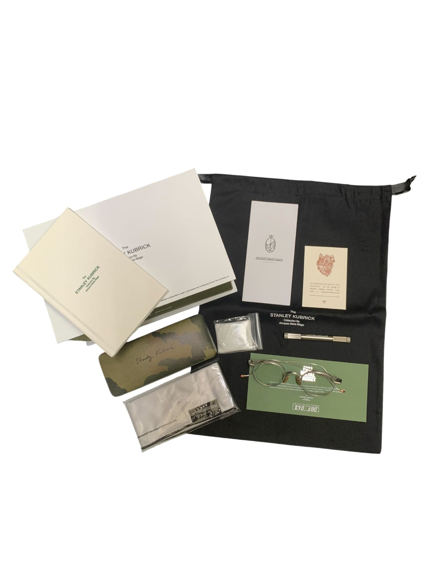 ジャックマリーマージュ FULL METAL JACKET JMMFMJ41 メガネ シルバー メタルフレーム フルリム ラウンド IT2351X91N76