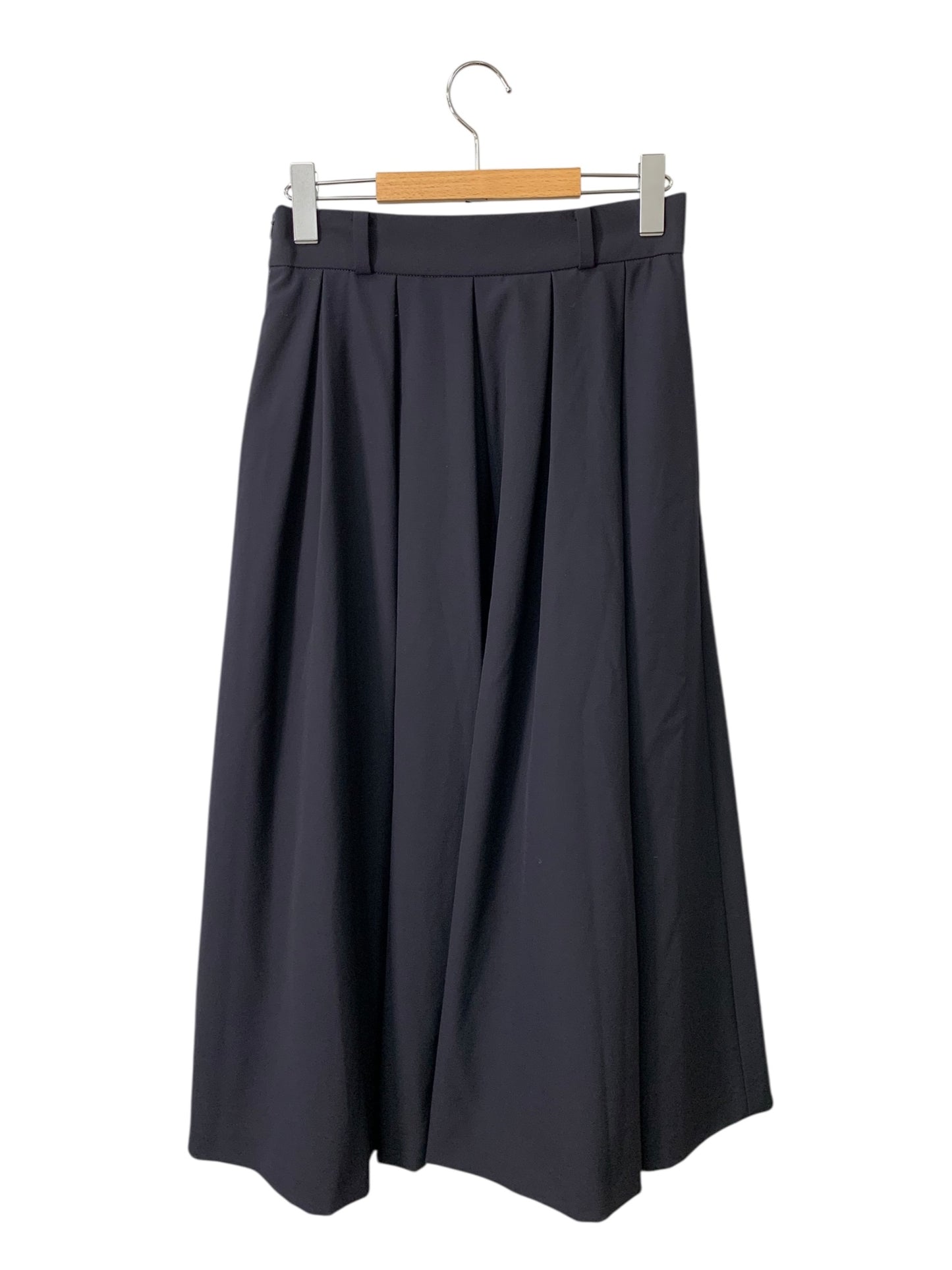 フォクシーブティック Grace グレース 41588 スカート 40 ネイビー タックフレア ITXGQNK6F9BW