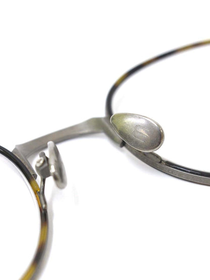 マツダ M3085-i 47 メガネ マットシルバー/ブラウン コンビフレーム フルリム ラウンド ITHGN62I6NWG 【SALE】