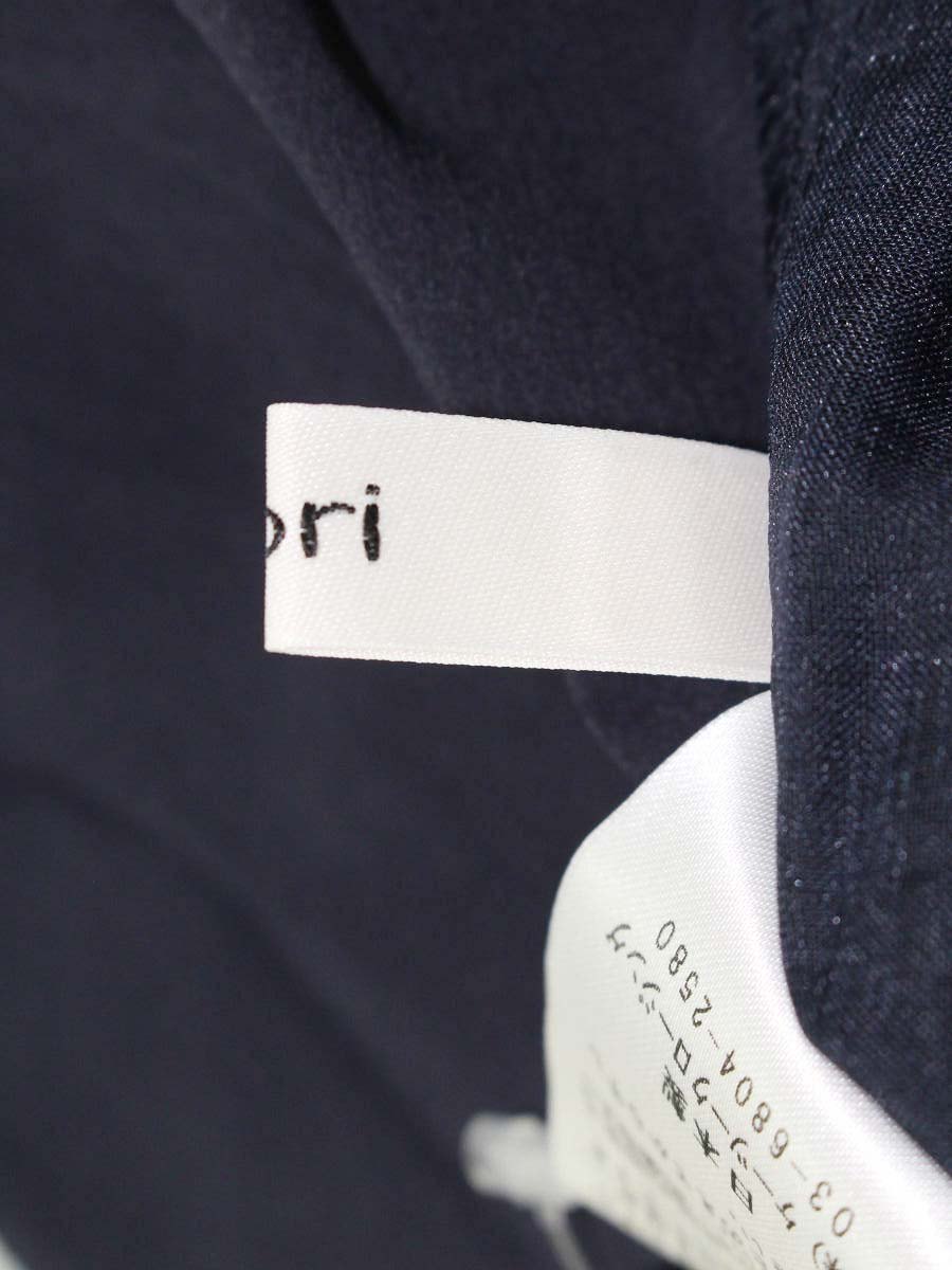 ヨリ YR2022-112SM-8 パンツ 34 ネイビー 撥水 ITABYRYZ413S