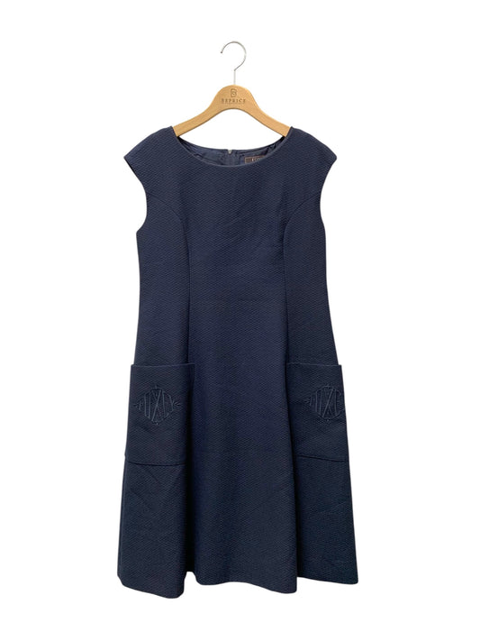 フォクシーブティック Dress Jasmine White 39690 ワンピース 40 ネイビー 2020増産品 ITE8P5KYGNPQ