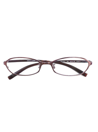 グッチ GG9572 メガネ ブラウン メタルフレーム オーバル ITOB0Q5K93ME