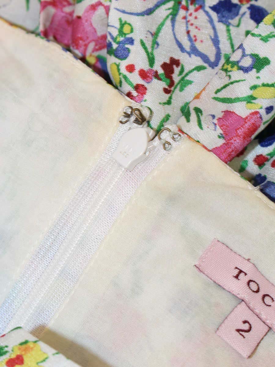トッカ OPTOYM0420 ワンピース 2 マルチカラー フラワーモチーフ IT1NCZSWDH46