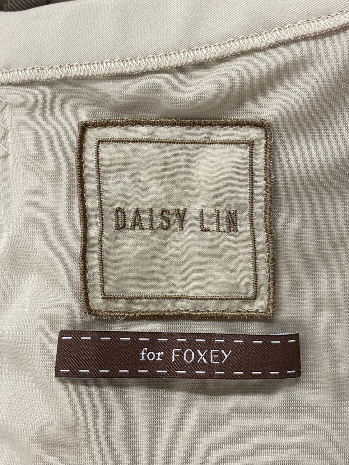 デイジーリン for フォクシー Daisy Macaron Doll 36602 ワンピース 38 ベージュ IT1JX386NQDJ