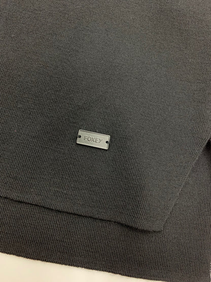 フォクシーブティック Knit Top Audrey 42376 ニットセーター 40 ブラック ウール ITEZ77RZLSSW