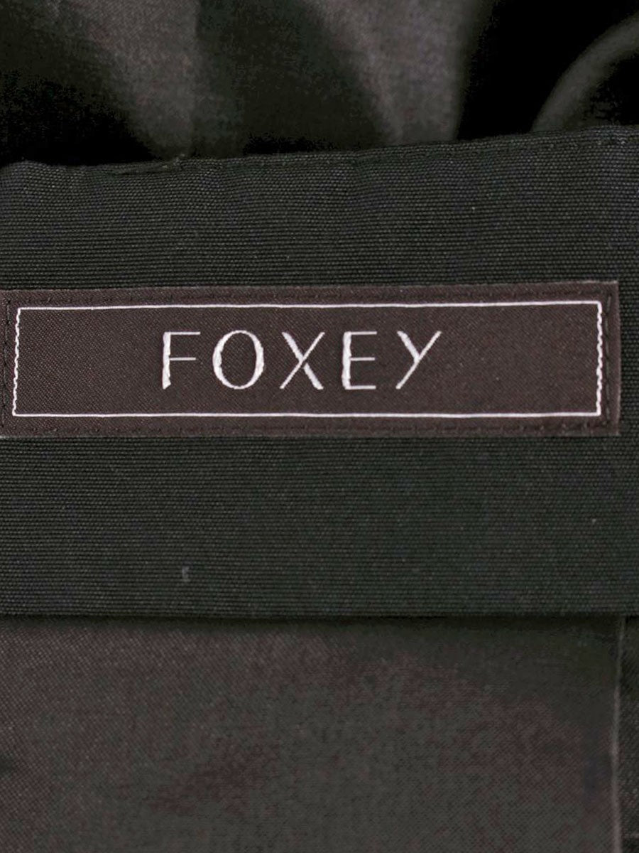 フォクシーブティック レディシック 34585 スカート 38 ブラック タックフレア ITG79AHX4PRH 【SALE】