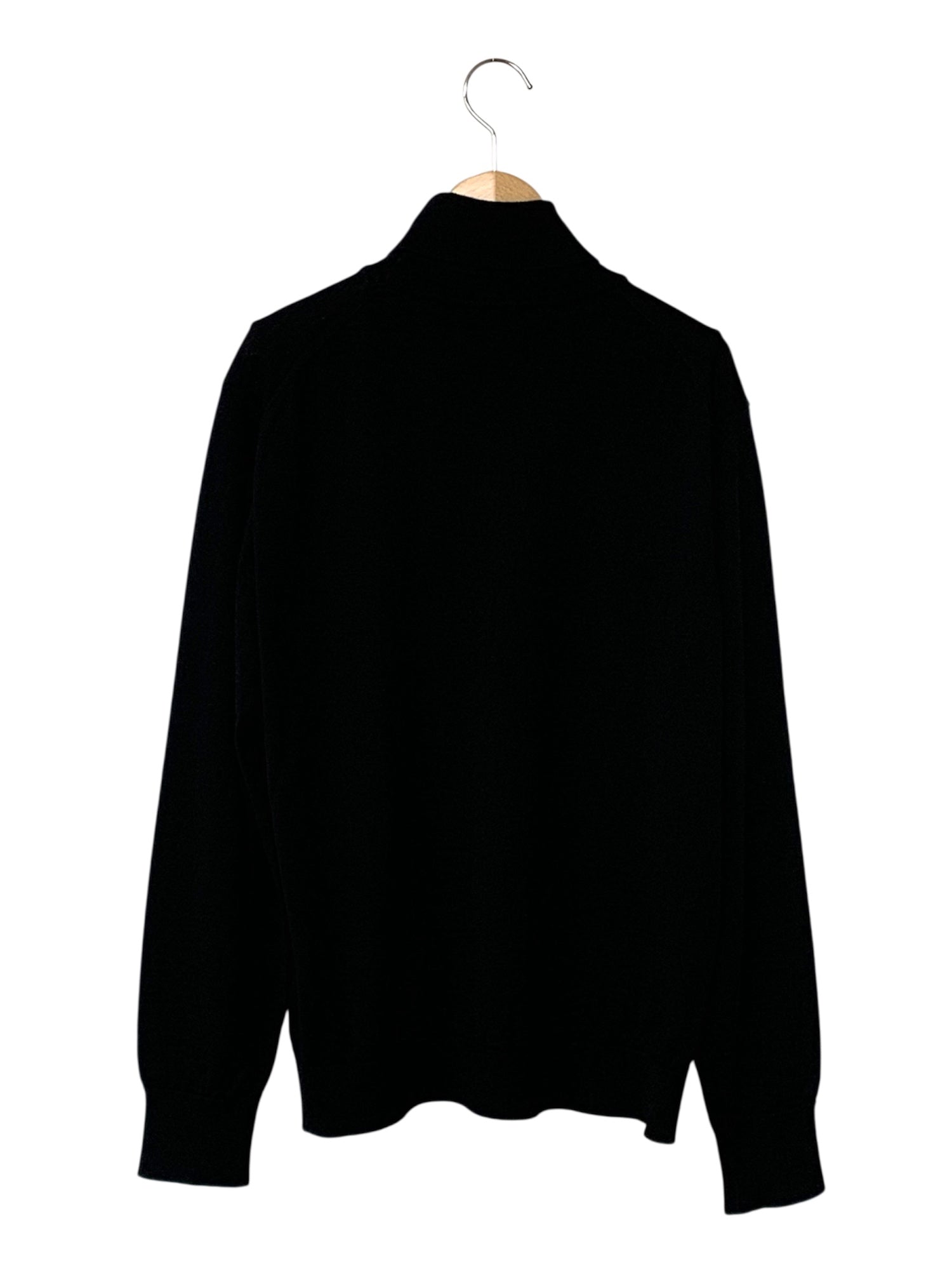 ⭐️最終価格⭐️未着用イッセイミヤケ黒ニット素材コート極美品⭐️ ⭐️最終価格⭐️未着用イッセイミヤケ黒ニット素材コート極美品