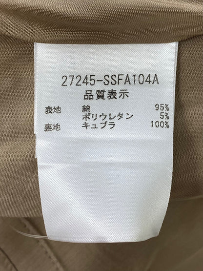 フォクシーブティック 27245 スカート 38 ベージュ タック ボタン ITXGPUY79T0S
